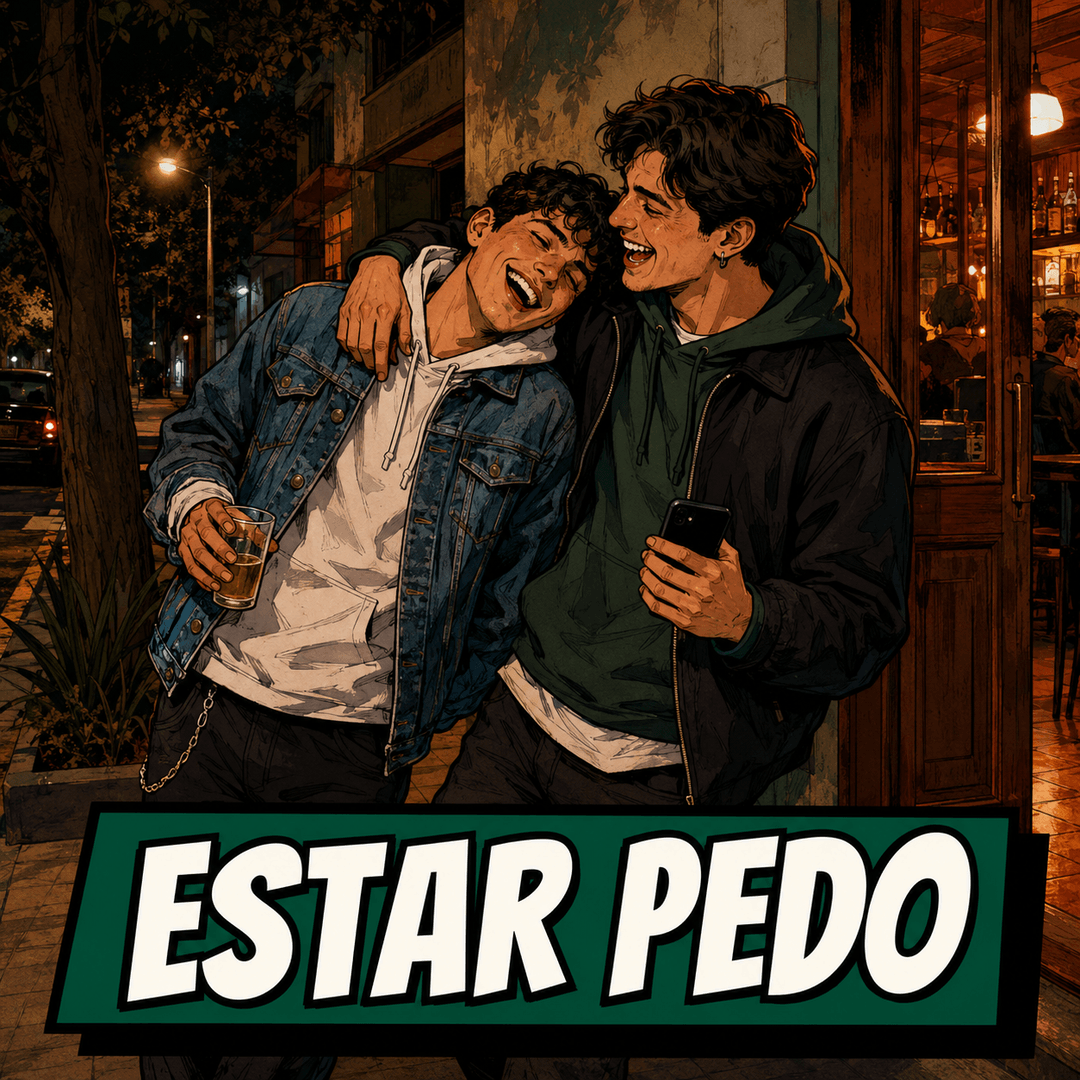 estar pedo — Mexican Spanish for To be drunk. Wasted. Hammered.